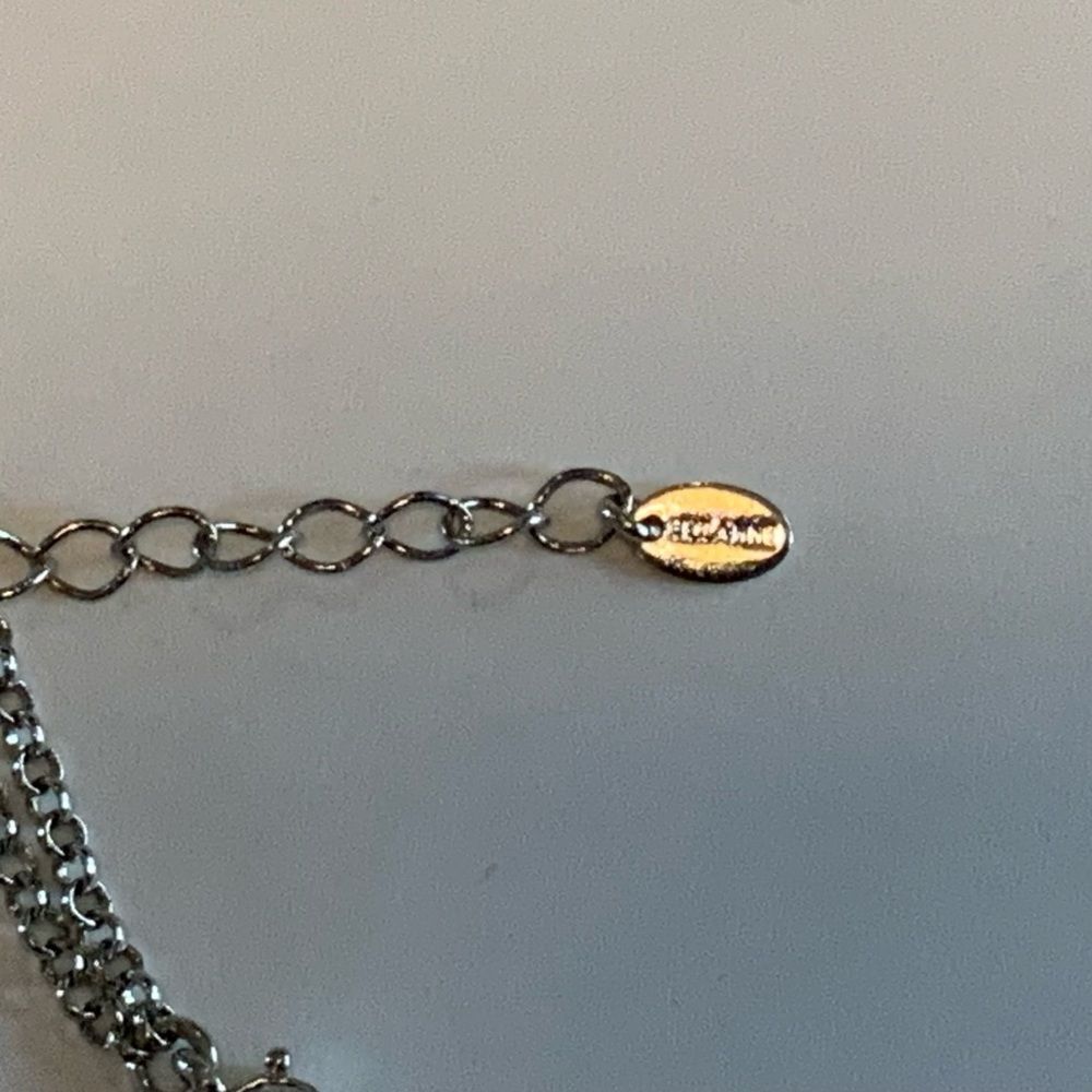 Cezanne Statement Rhinestone Crystal Necklace Adj… - image 6